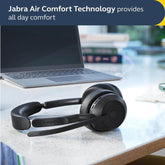 Jabra Evolve2 55 Noise-Cancelling Stereo Wireless Headset